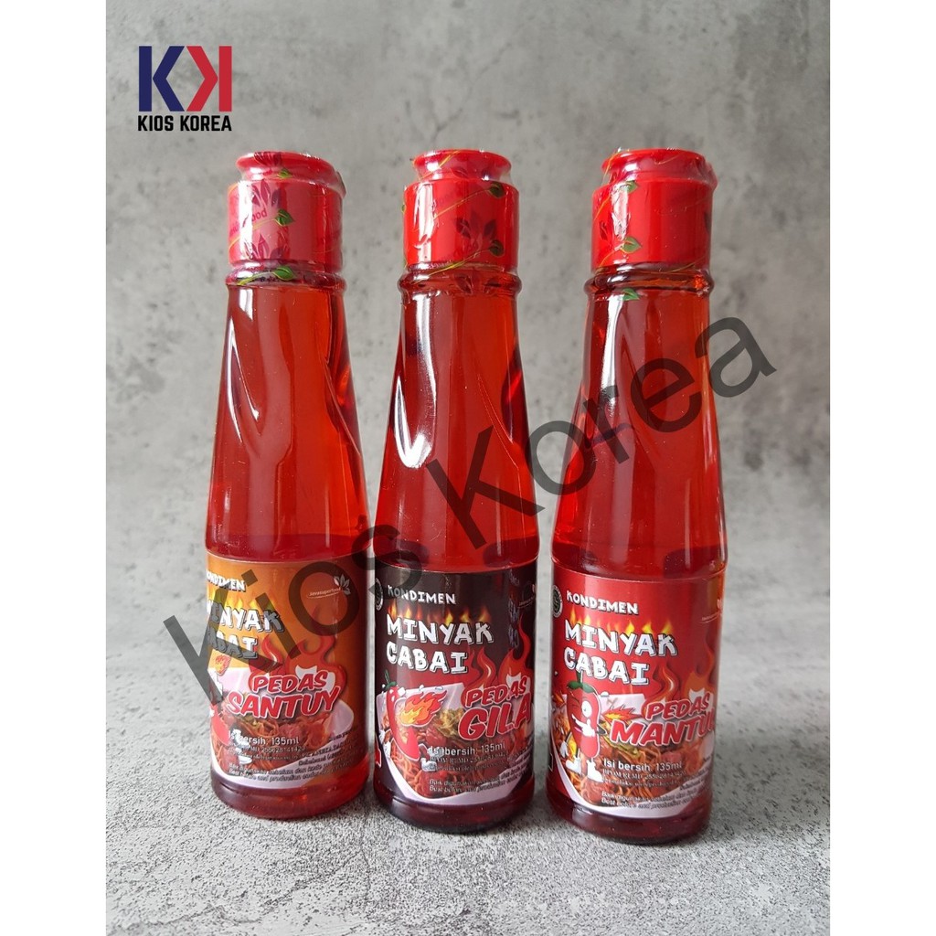 

Minyak Cabai 135ml Pedas Santuy, Mantul, Pedas Gila HALAL - Chili Oil [READY STOCK]
