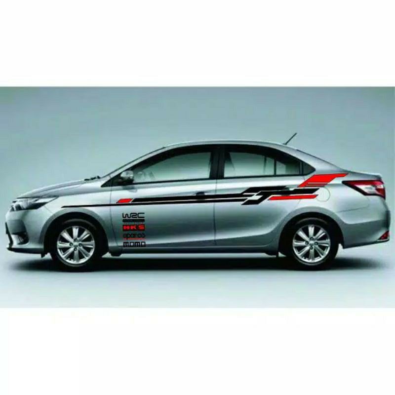 sticker mobil sedan corolla | cutting sticker terlaris