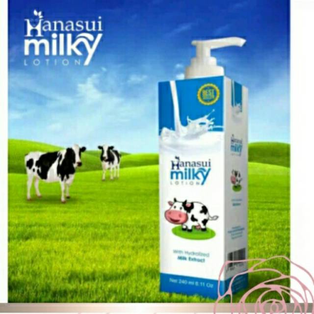 Handbody lation milky hanasui