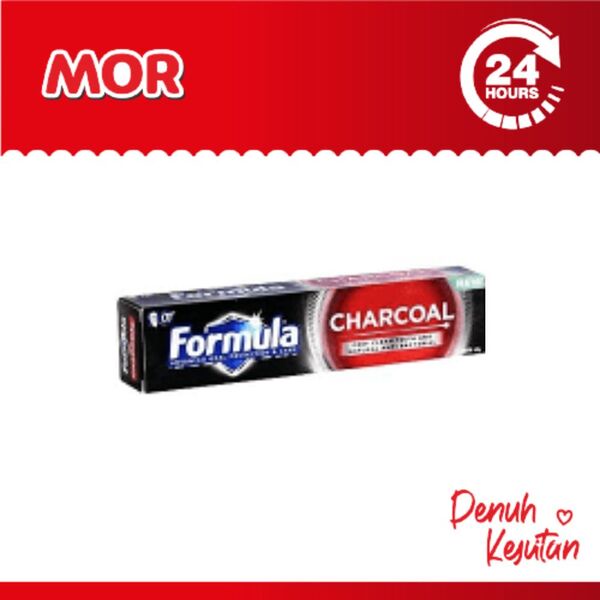 Jual FORMULA Pasta Gigi Charcoal Tooth Paste 160 gr | Shopee Indonesia