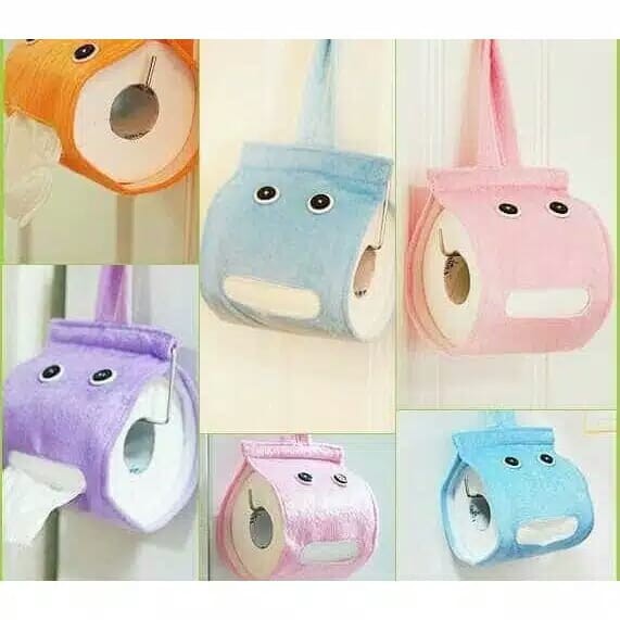 Tempat tisu tissue holder dapur gulung gantung lucu unik murah