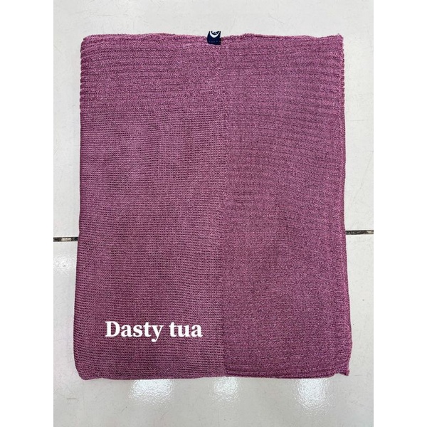 PASHMINA RAJUT GLITER / PASHMINA RAJUT PENGANTIN / PASHMINA PREMIUM-Dasty tua