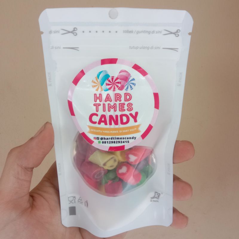 

Hard Candy , permen potong 75g , sticky candy