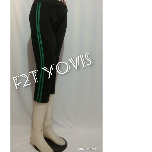 ♕ Celana senam 7/8 wanita/ celana senam 3/4 wanita/ celana olahraga pendek wanita/ celana senam pend