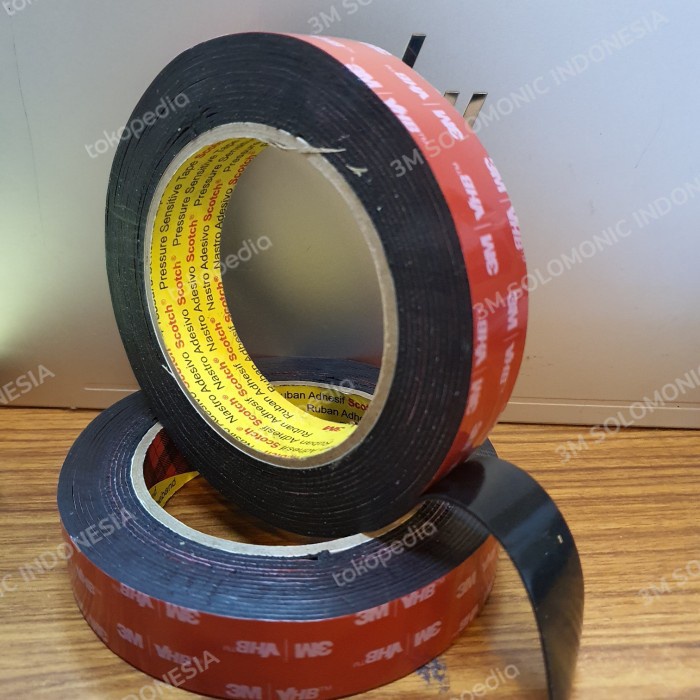 

Bagus 3M Vhb 5952 Heavy Duty Mounting Tape Size 24Mm X 4.5 Mtr / Dohble Tape Bergaransi
