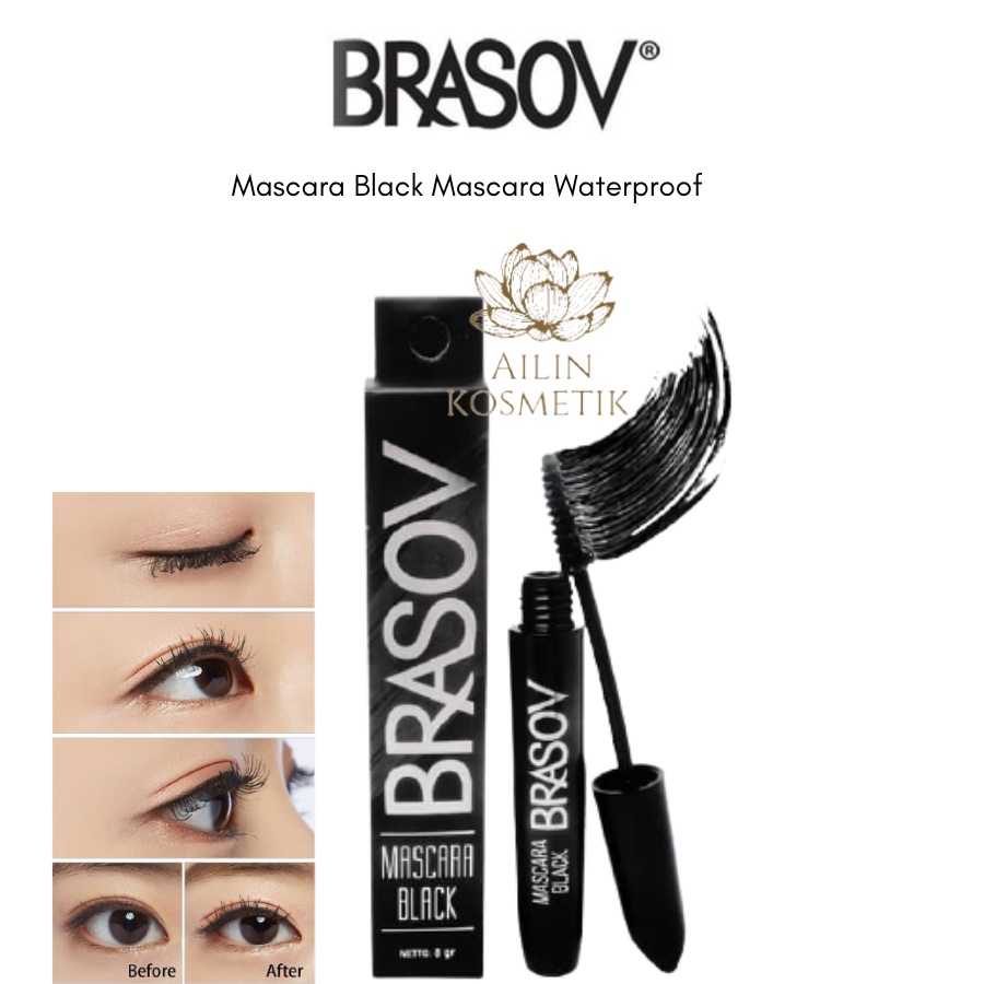 BRASOV MASCARA BLACK | Mascara Waterproof by AILIN