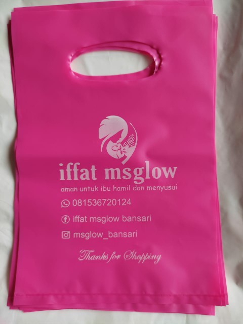 Plastik Sablon Hd Plong Ukuran 25x35 Isi 100 Pcs Free Desain