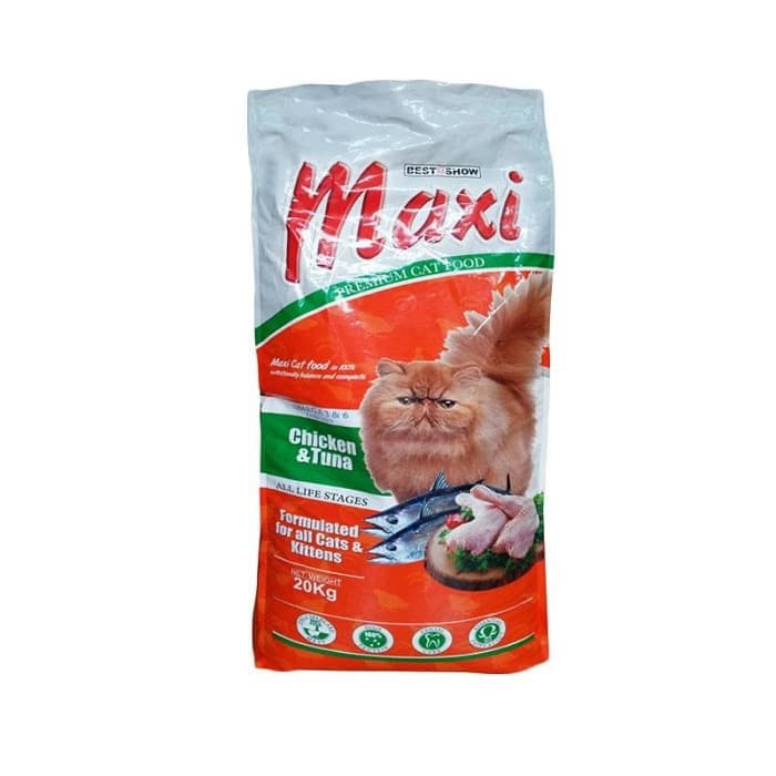 PH.Medan MAXI Cat Food - Makanan Kering Kucing 500gr Repack