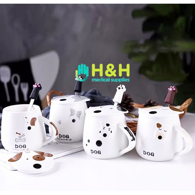 Gelas anjing / Dog mug / Mug Anjing / Cangkir Anjing