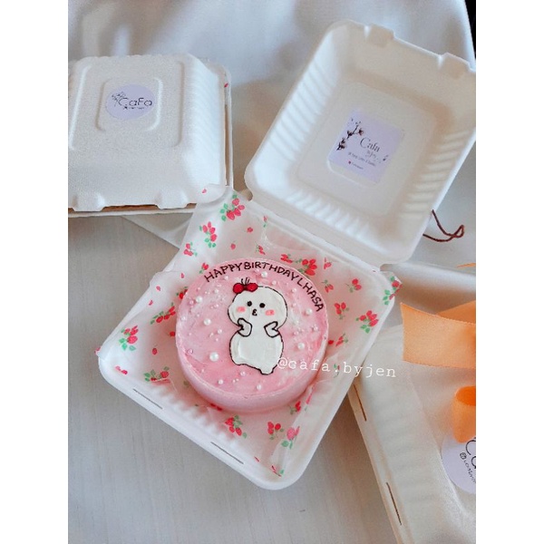 

po 1- 7 hari - Cafa Bento Cake - Custom 15cm