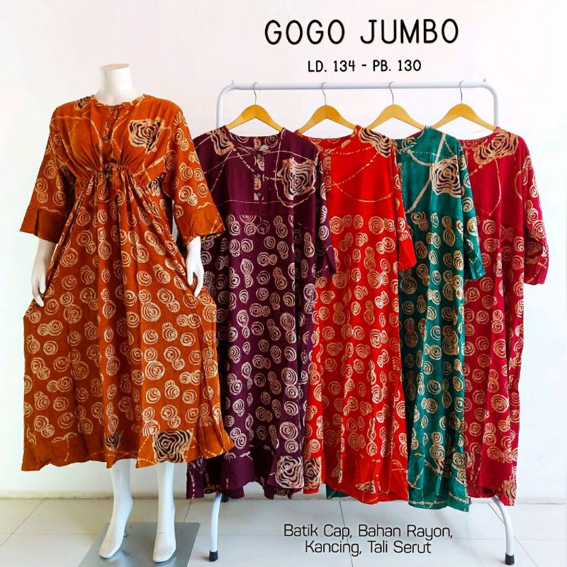Daster Maura Gogo Jumbo Batik Cap Asli Pekalongan