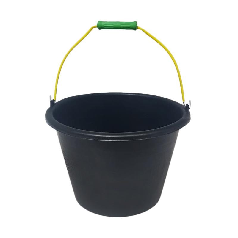 Ember hitam plastik murah no.24 ember hitam plastik