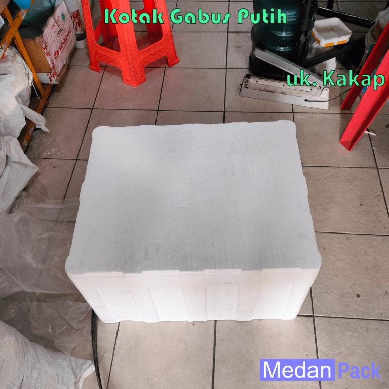 Kotak Gabus Putih Uk Kakap