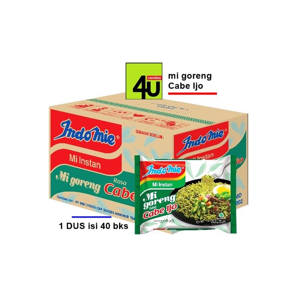 

penawaranspesial Indomie - Mi Goreng Cabe Ijo - PAKET 5 bks Diskon