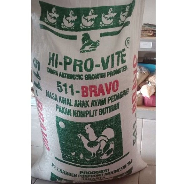 511 512 Bravo hi pro vite | pakan ayam 1kg