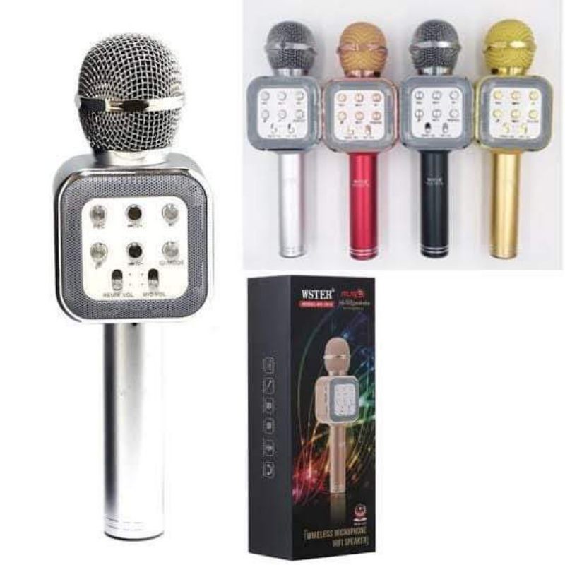 Mic Karaoke Mic Bluetooth Wster