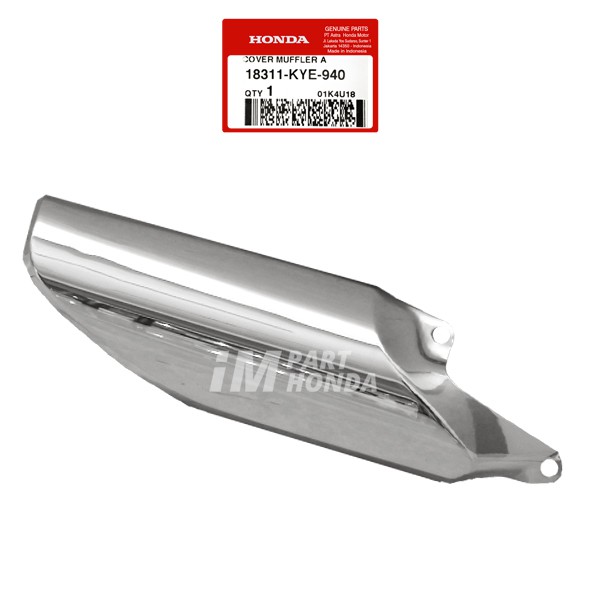 18311-KYE-940 Cover Muffler A Tutup Knalpot Megapro Monoshock Fi