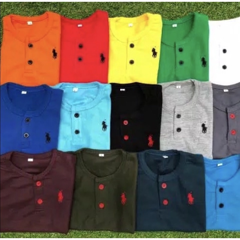KAOS ANAK POLO KANCING