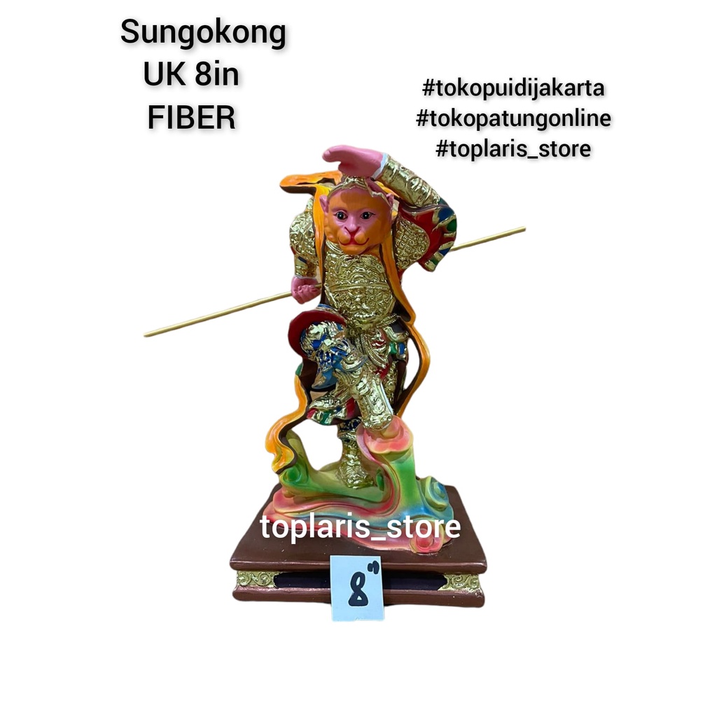 Patung Sungokong Fiber 8in 022