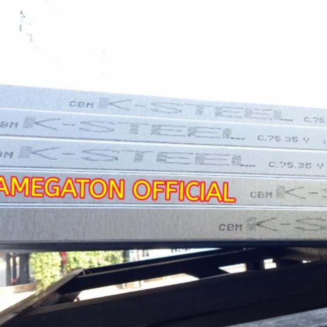 ➩ BAJA RINGAN CBM K STEEL C 75 X 35 X 6 MTR ✩