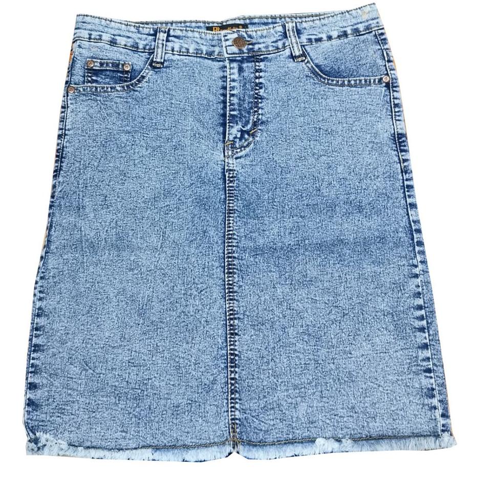 [Terlaris Today] Bandidas Rok Span Pendek Jeans Wanita Jumbo Stock Promo