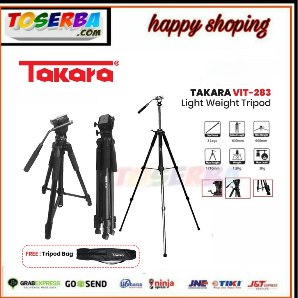 Takara VIT-283 Light Weight Tripod