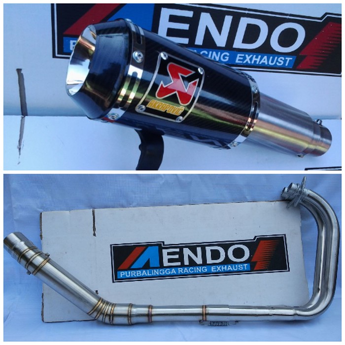 Knalpot Racing Akrapovic GP M1 Fullsystem Yamaha R25