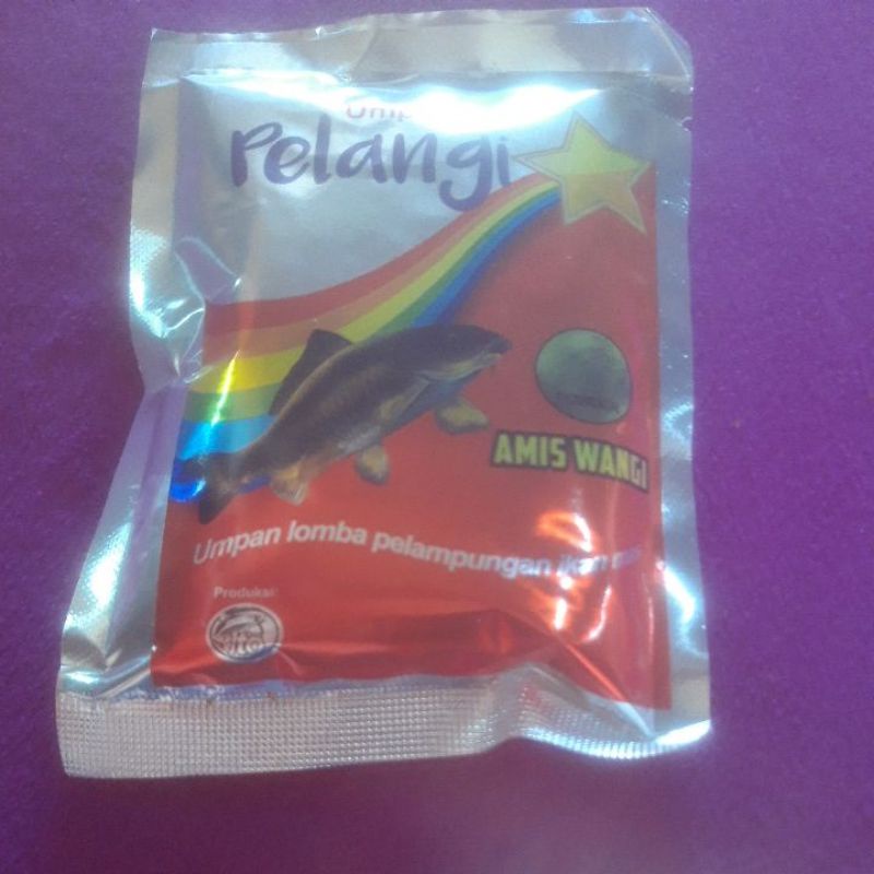 Umpan pelangi amis wangi