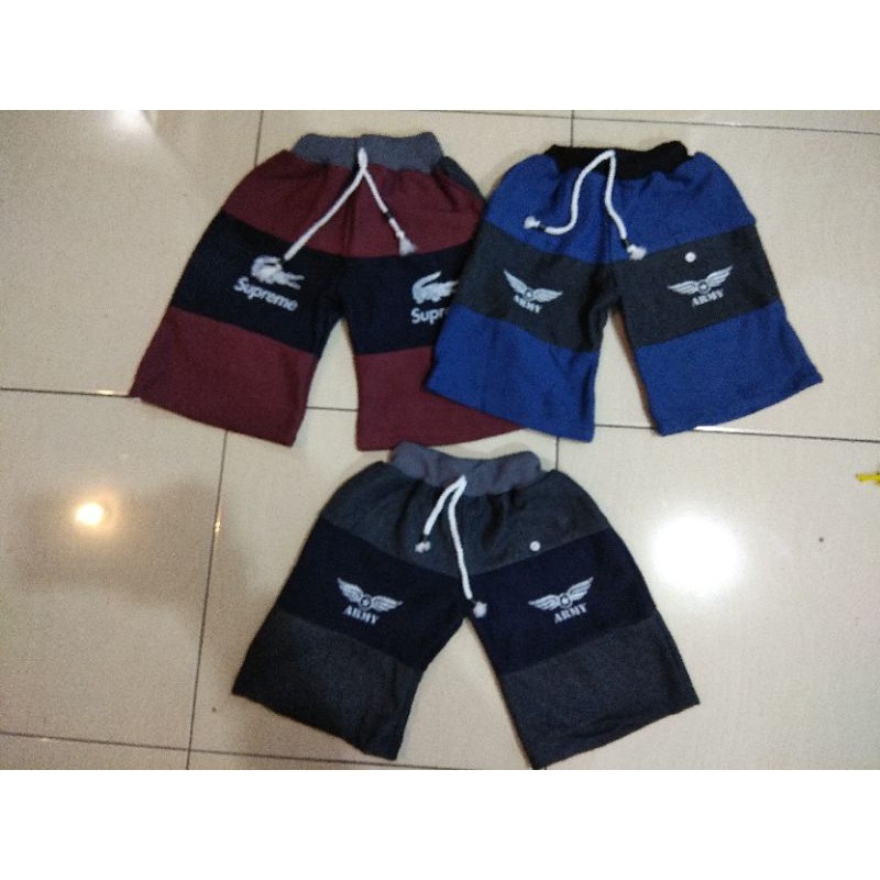 CELANA PENDEK BABYTTERY SIZE L 7-8THN CELPEN BABYTTERY 2 WARNA CELANA HARIAN ANAK CELANA SANTAI