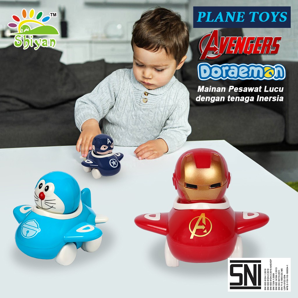  Shiyan mainan  pesawat  anak umur 3 tahun atau lebih 