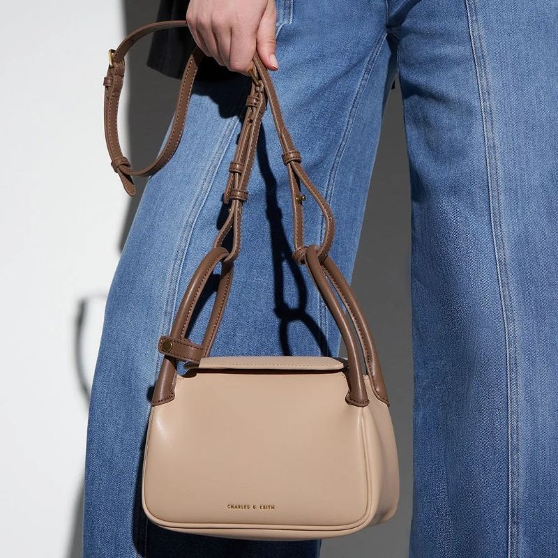 8.8 SALE | CK Evelynn Padded Double Handle Slouchy Bag