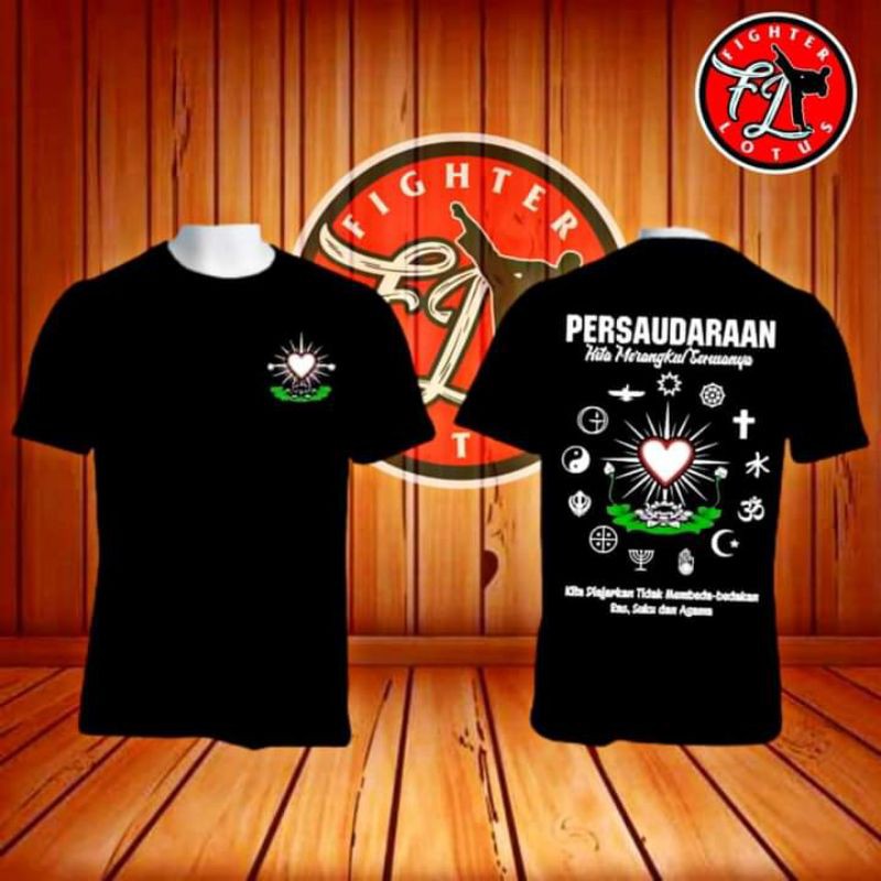 kaos persaudaraan setia hati Terate gratis sticker lur.KAOS PSHT SEMUA AGAMA