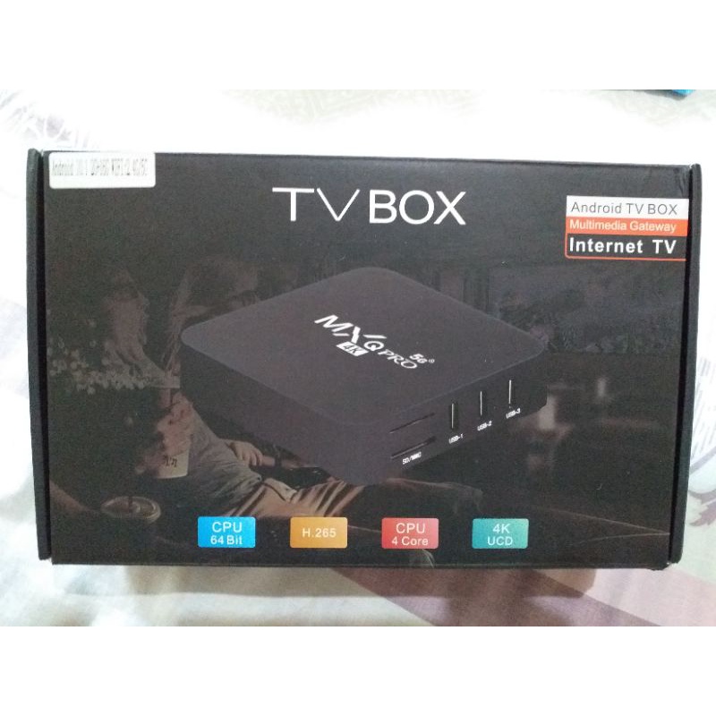 Android Smart TV Box MXQ-PRO 4K - PRELOVED