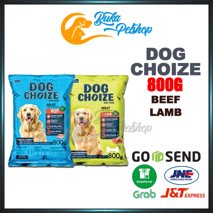 DOG CHOIZE 800G Makanan Anjing DOG CHOICE 800G FRESHPACK