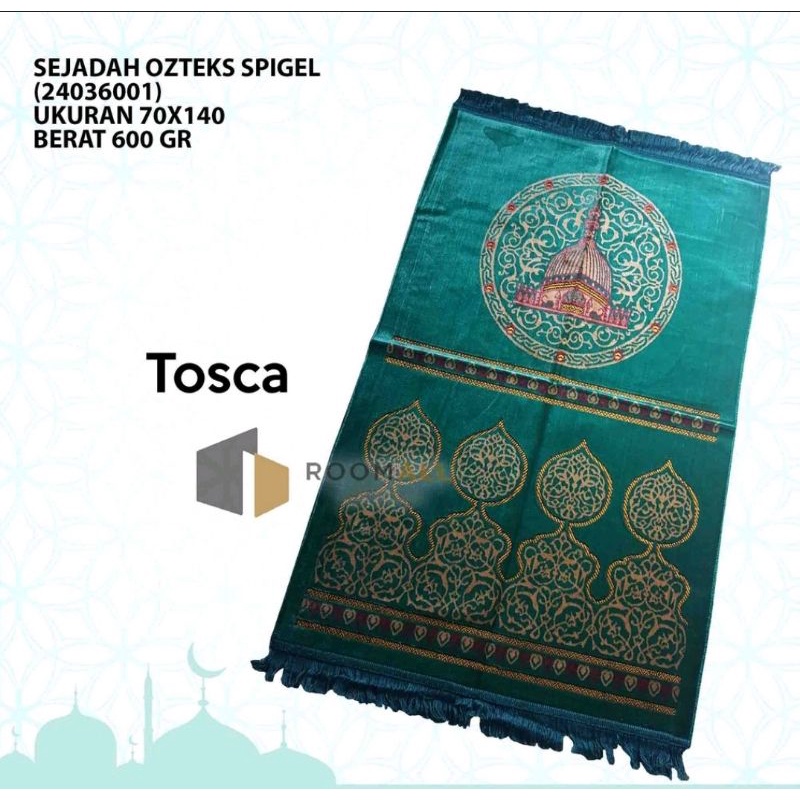 BISA COD Sejadah TURKI Ukuran 70x110 COCOk untk oleh haji/umro