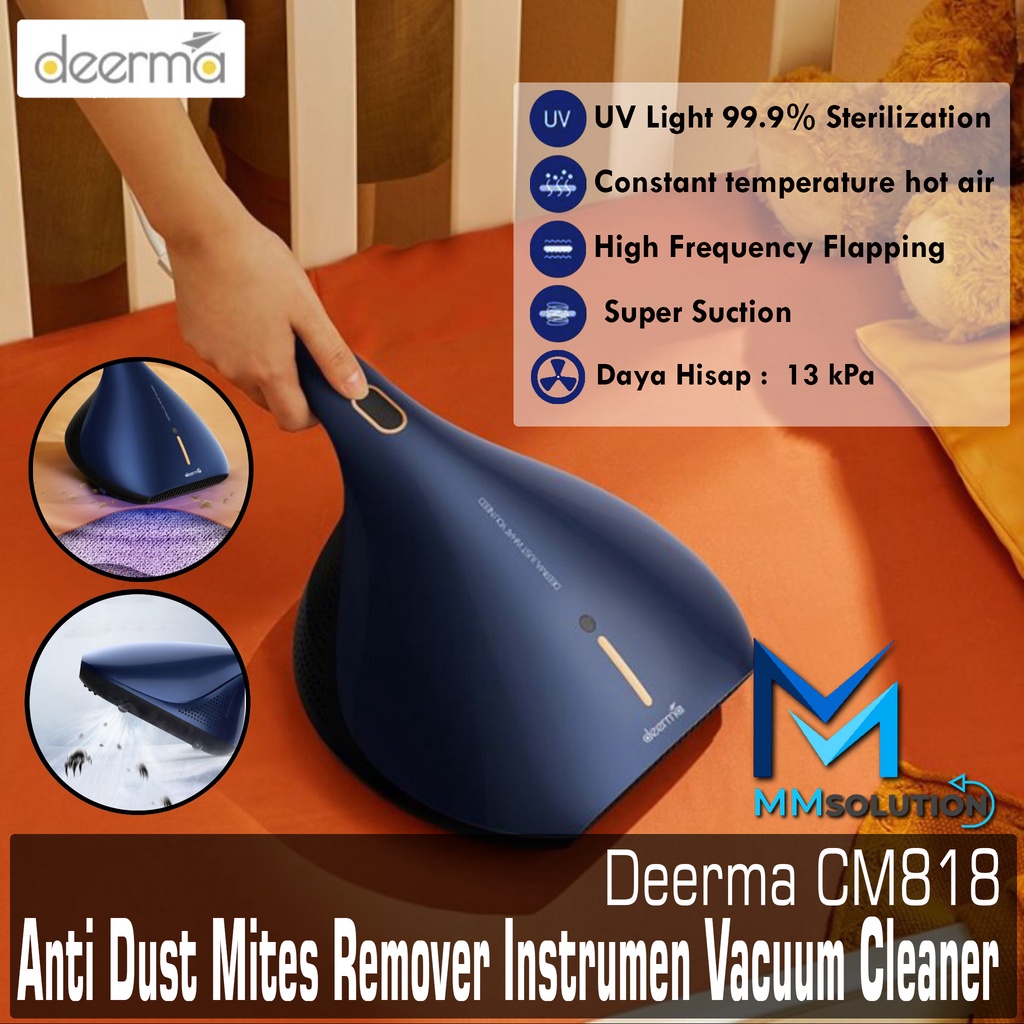 Deerma CM818 Electric Anti-dust Mites Remover Instrument Penyedot Debu