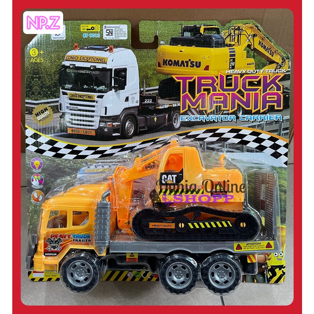 MAINAN TRUCK MANIA BP 9013 / MAINAN ANAK LAKI LAKI/MAINAN MOBILAN