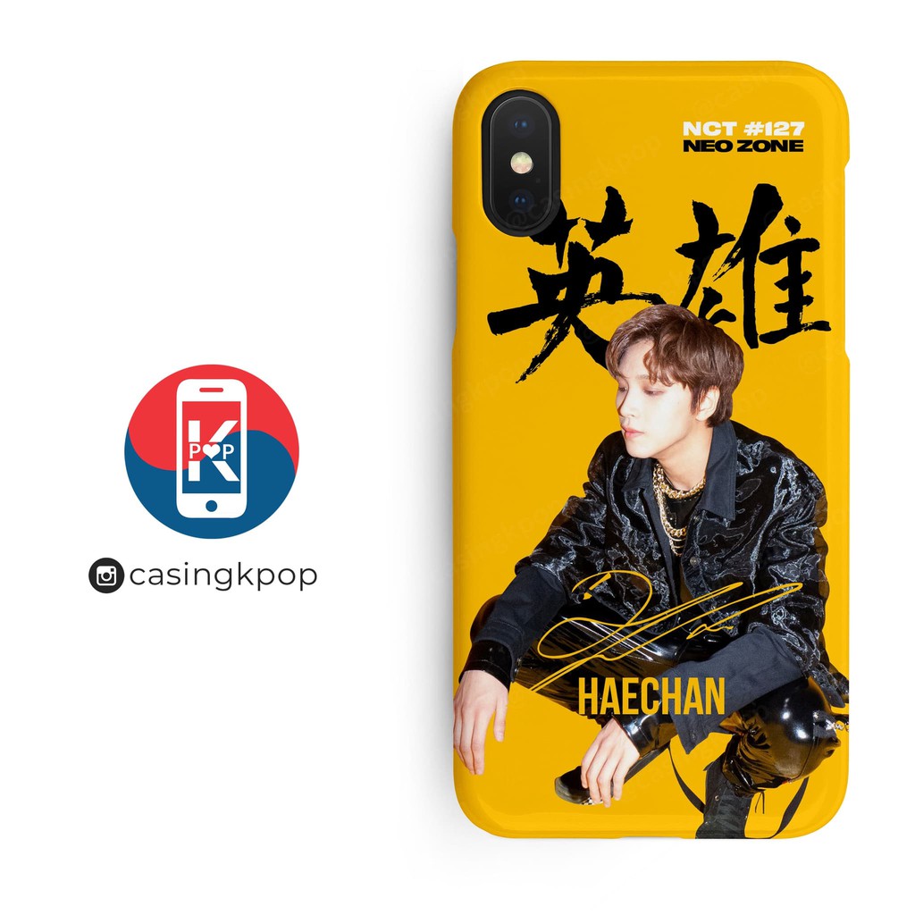 CASEME Casing
 Handphone KPOP NCT 127 NEO ZONE HAECHAN