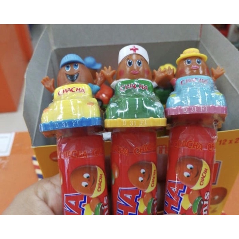chacha coklat motif mobil