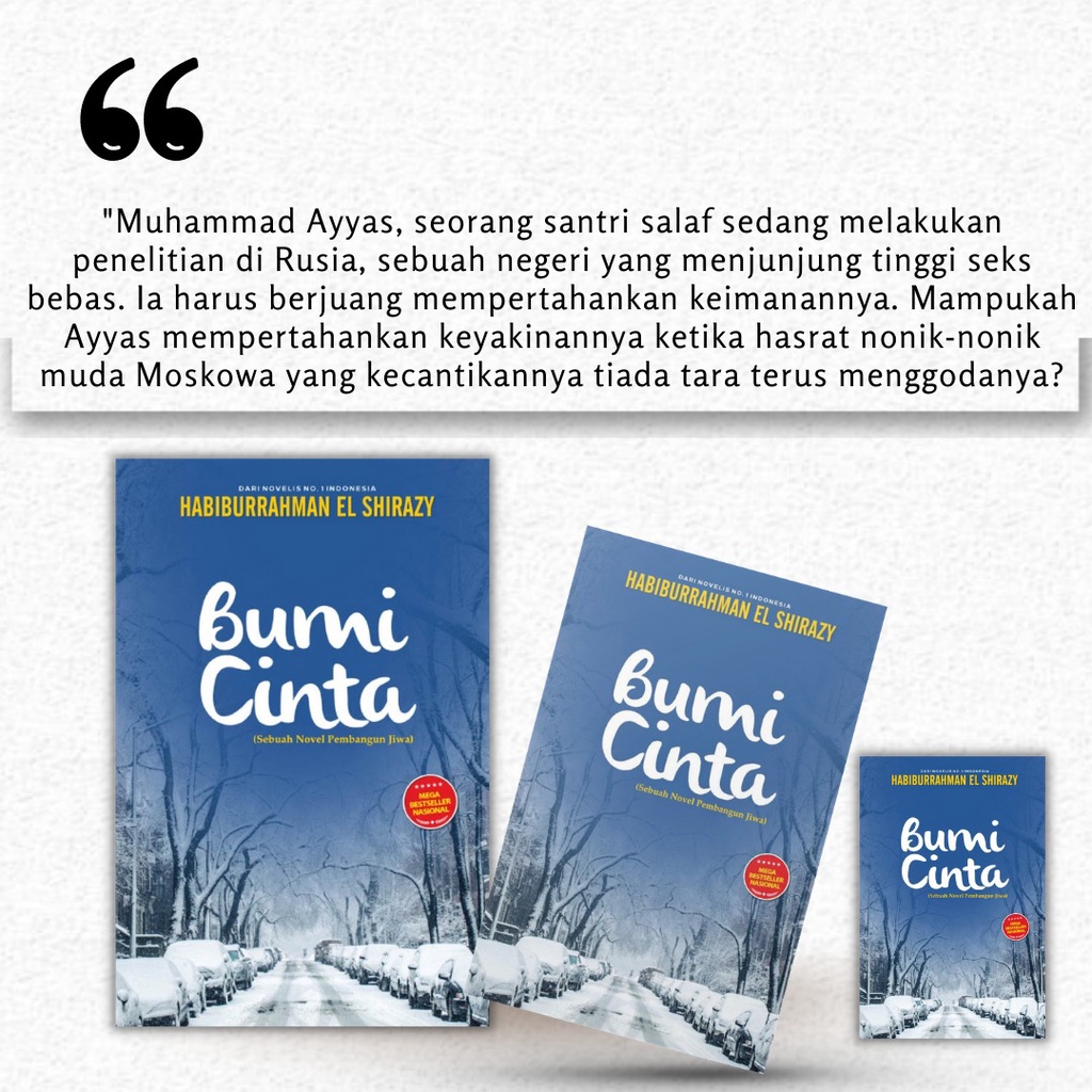 

BUMI CINTA - Habiburrahman El-Shirazy