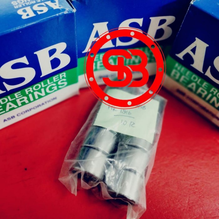 BEARING LAKER LAHER BAMBU HK 1816 ASB NEEDLE ROLLER18MM x 24MM X 16MM