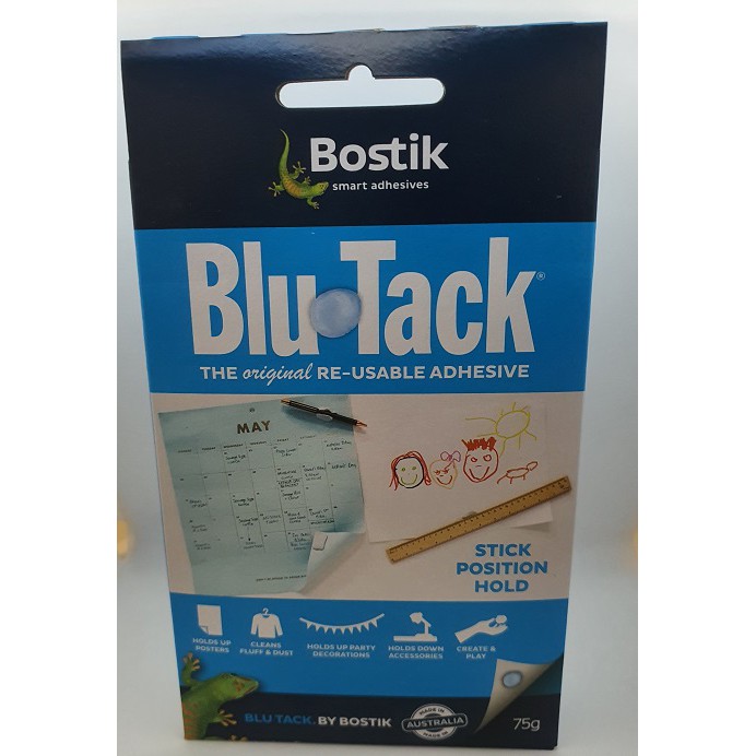 

Blu Tack original 75 gr (kemasan baru)