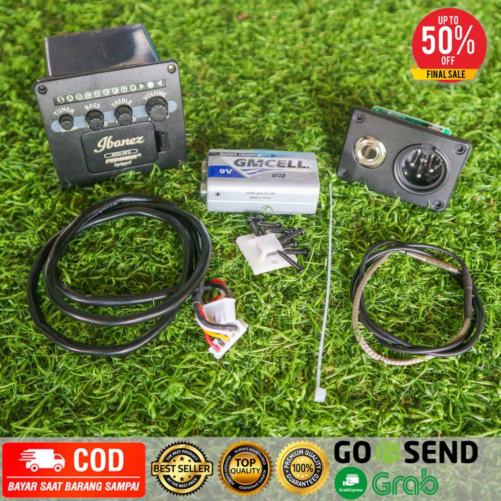 Equalizer Preamp Ibanez Fishman AEQ-SP2 Import Baru