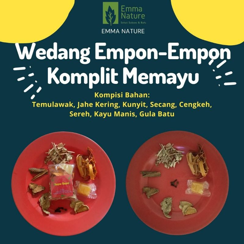 Wedang Empon Empon Minuman Herbal Original Rempah Segar Menyehatkan Meningkatkan Daya Tahan Tubuh