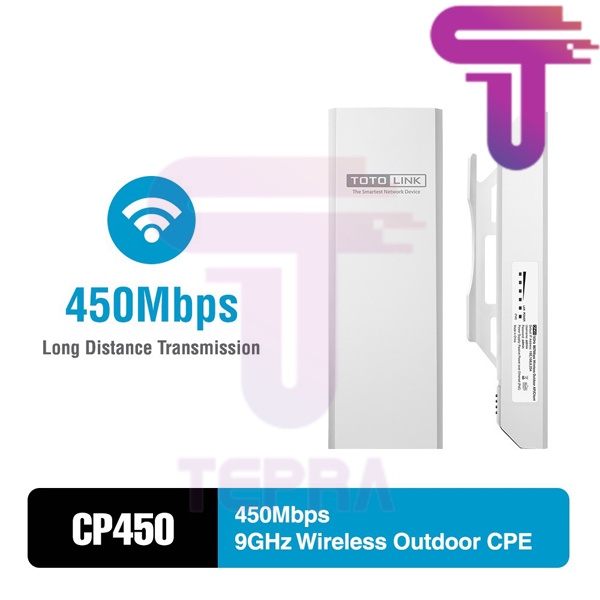 TOTO Link CP450 Wireless Outdoor 450Mbps AP/Client|CP450 CPE