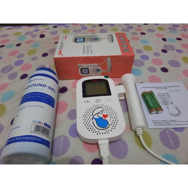 Alat pendeteksi detak jantung janin bayi fetal doppler