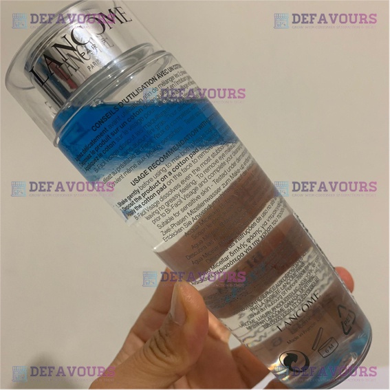 LANCOME Bi-Facil Visage Bi-phased Micellar Water Face Make Up Remover & Cleanser 200ml