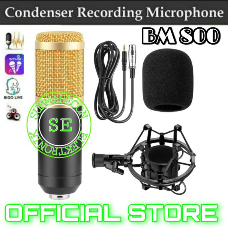 mic condenser recording bm 800