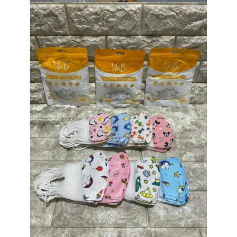 masker duckbill anak Y&b