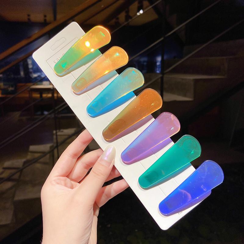 7/10/12 Pcs Jepit Rambut Simple Gaya Korea Untuk Wanita